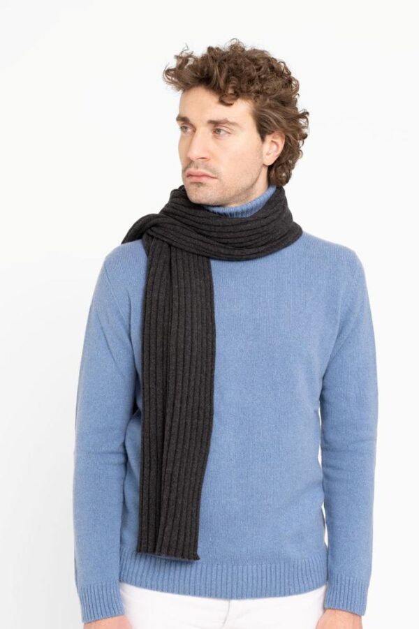 UNISEX RIBBED SCARF - Image 2