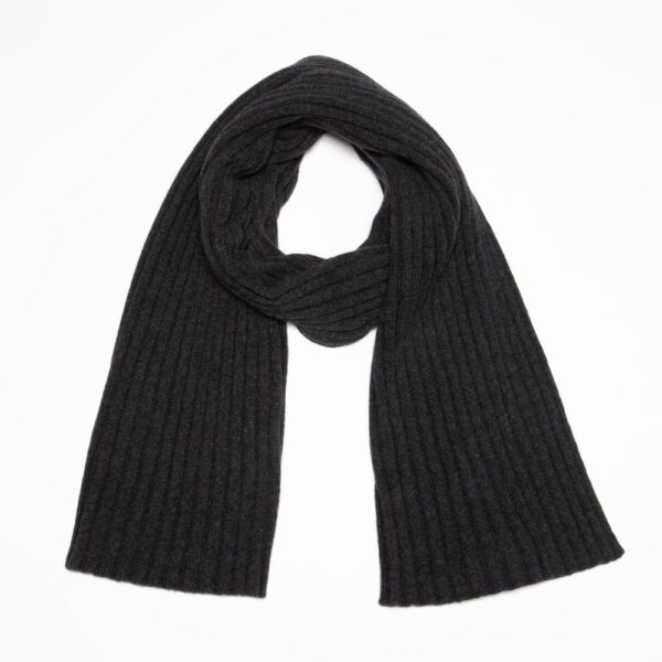 UNISEX RIBBED SCARF