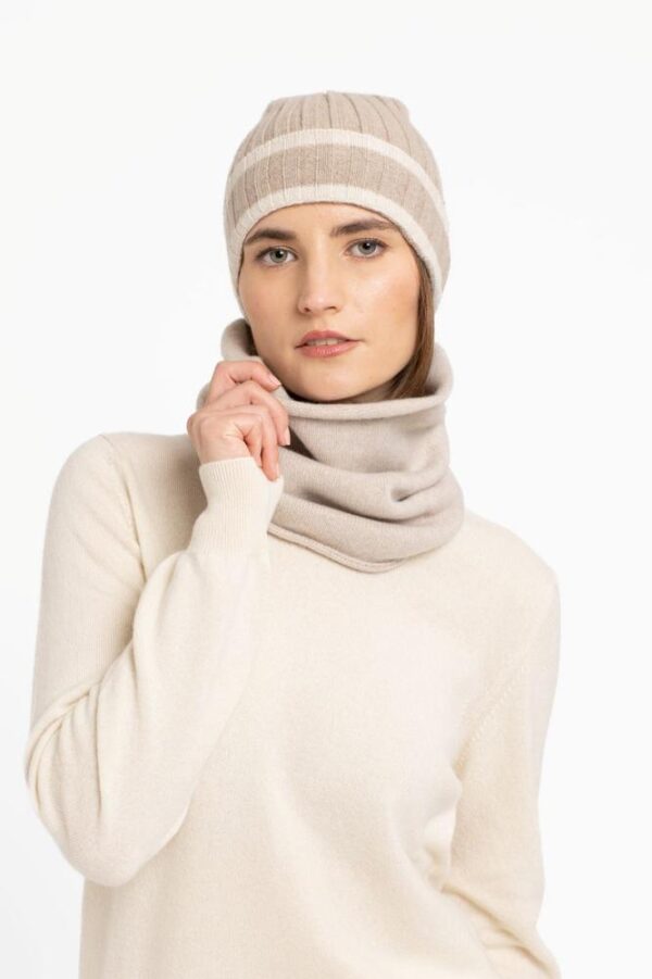 SMOOTH WOMEN'S COLLAR SEWN WITH CURL - Image 5