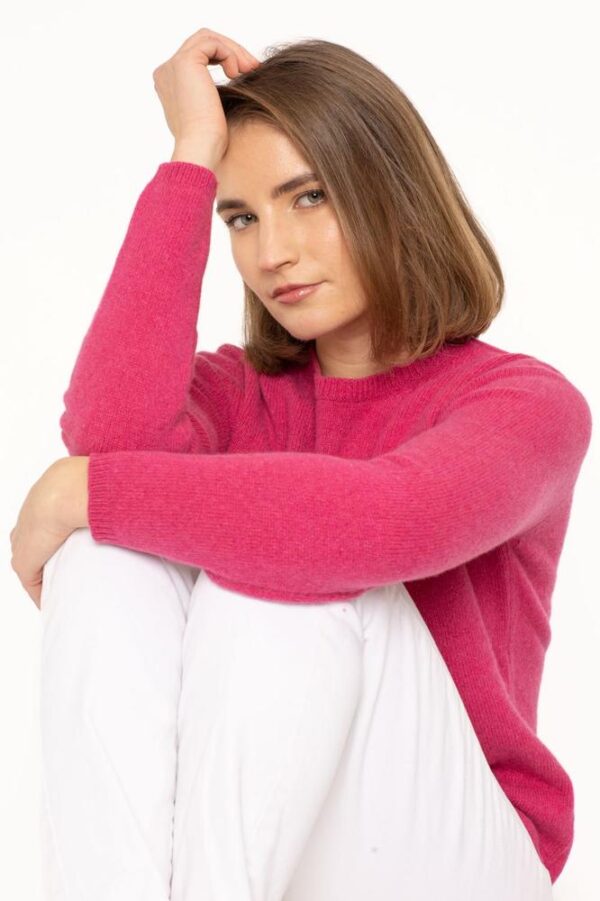 WOMEN'S SHAVED CREWNECK - Image 3