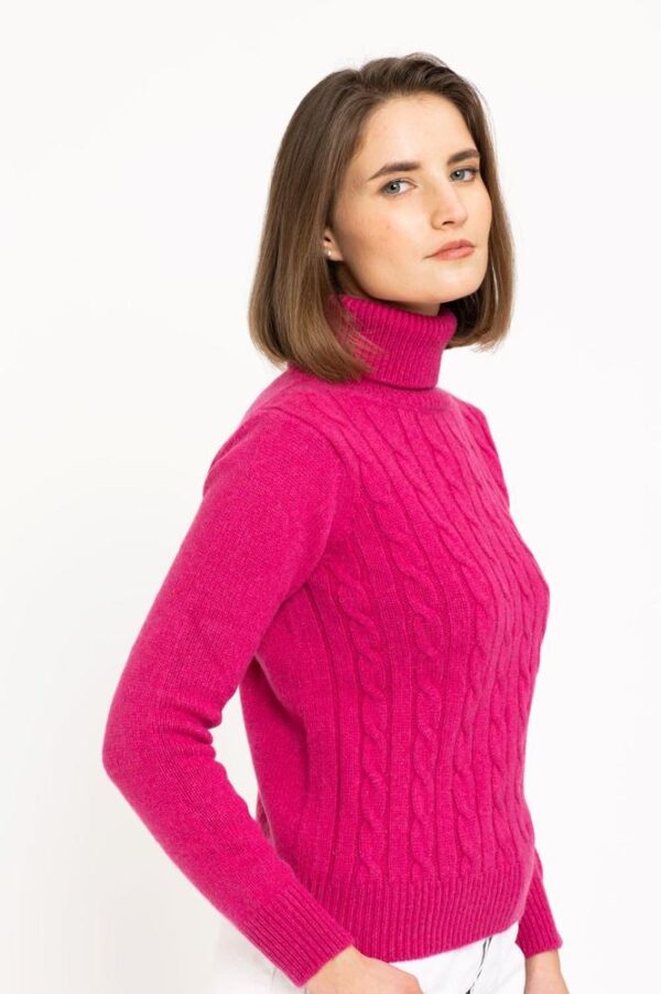 WOMEN'S BRAID TURTLENECK - Image 3