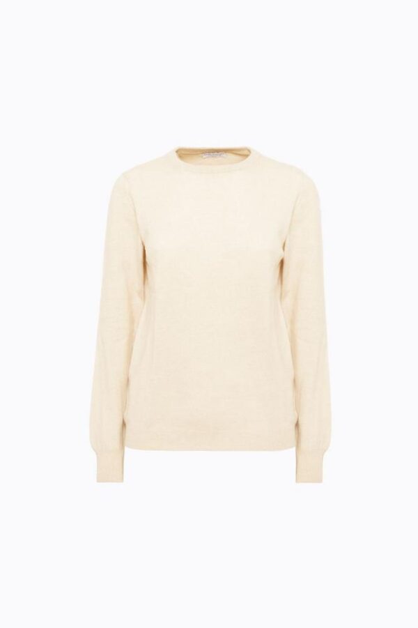 WOMEN'S TWO-THREAD CREWNECK SEWN FIN. 12