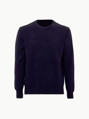 MEN'S CREW NECK IN PLAIN KNIT