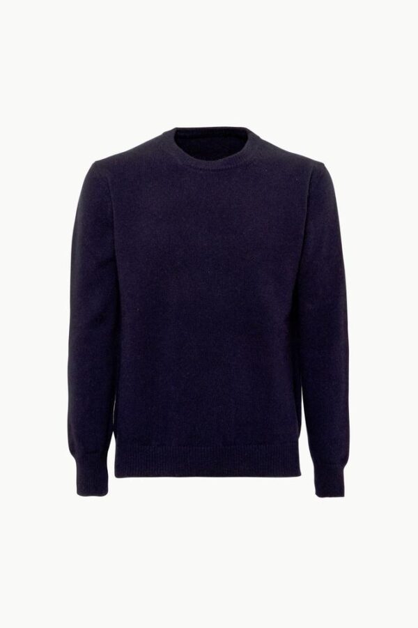 MEN'S CREW NECK IN PLAIN KNIT