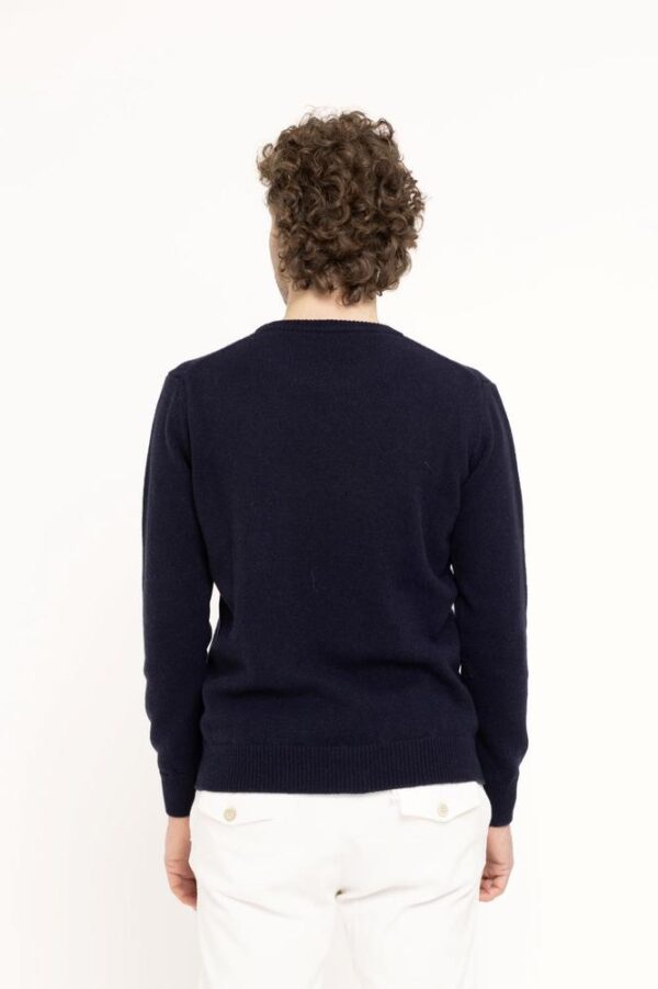 MEN'S CREW NECK IN PLAIN KNIT - Image 5