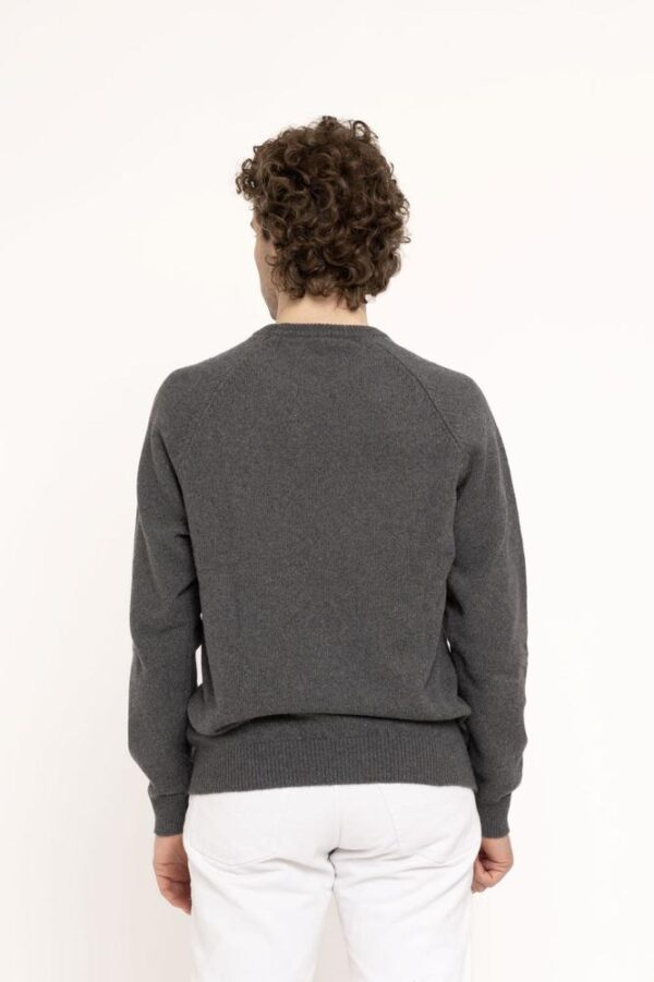 CREW NECK WITH RAGLAN SLEEVES, 1X1 RIB - Image 5