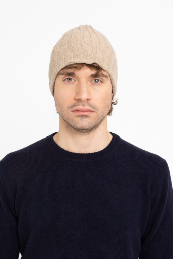 UNISEX RIBBED KNIT HAT - Image 3