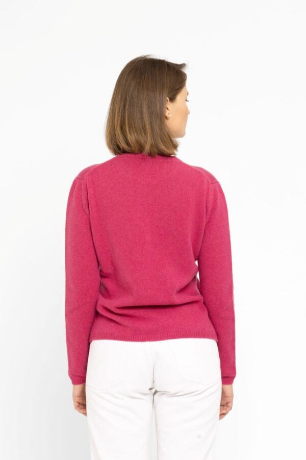 Women’s Recycled Cashmere Crewneck – Minimal Sustainable Elegance - Image 5