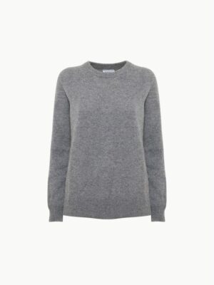 Women’s Luxury Cashmere Crewneck – 2-Ply Seamless Knit