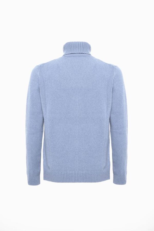 Men’s Recycled Cashmere Turtleneck – Sustainable Elegance - Image 2
