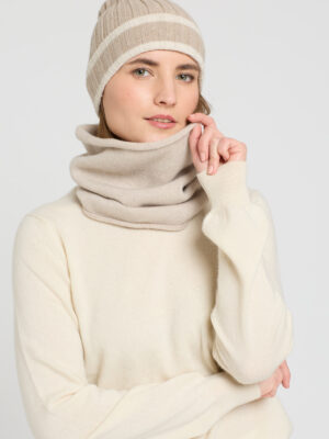 Women’s 100% Cashmere Neck Warmer 25x32 cm
